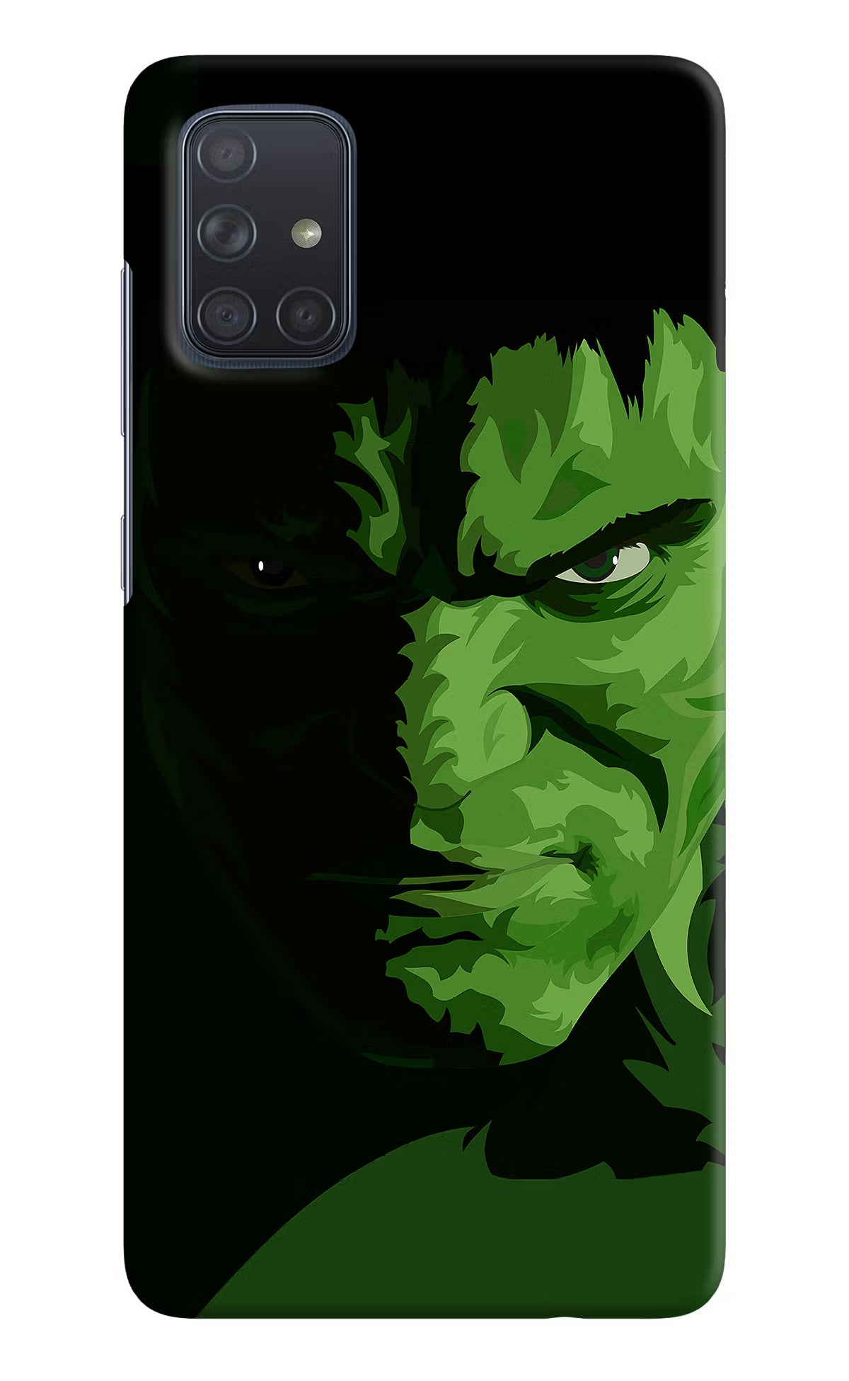 HULK Samsung A71 Hard Case Back Cover by Casekaro
