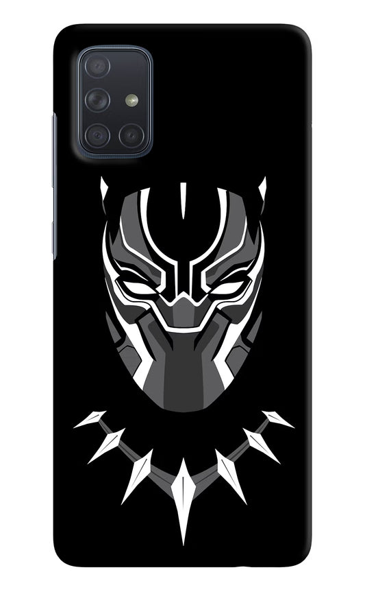 Black Panther Samsung A71 Hard Case Back Cover by Casekaro