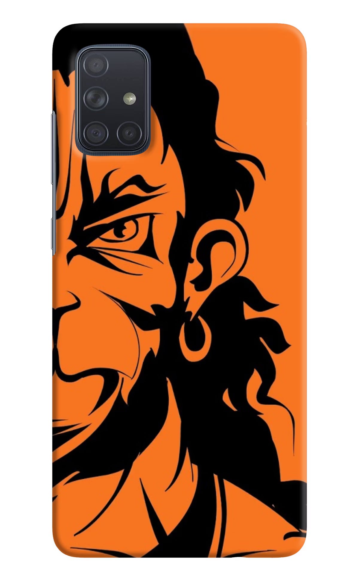 Hanuman Samsung A71 Hard Case Back Cover by Casekaro