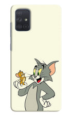 Tom & Jerry Samsung A71 Hard Case Back Cover by Casekaro