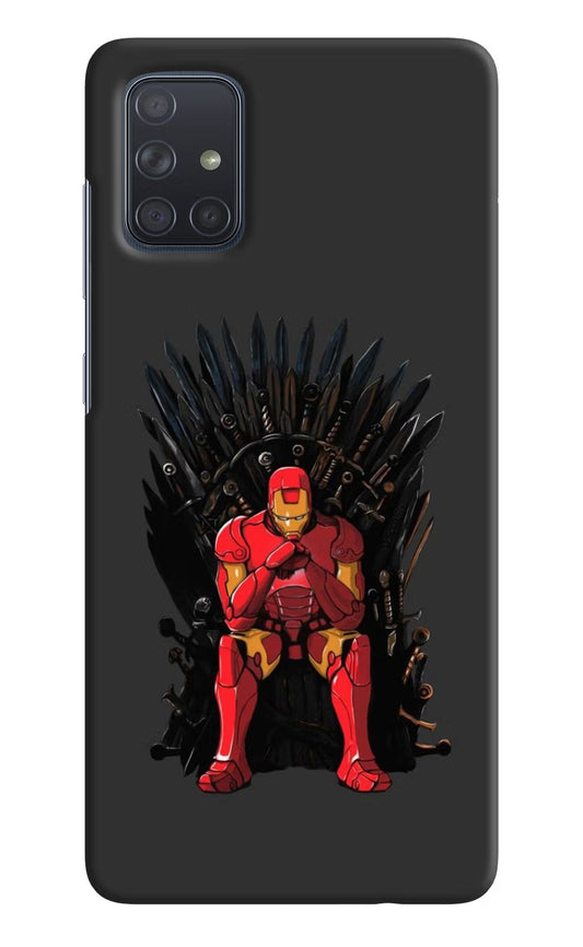 Ironman Throne Samsung A71 Hard Case Back Cover by Casekaro