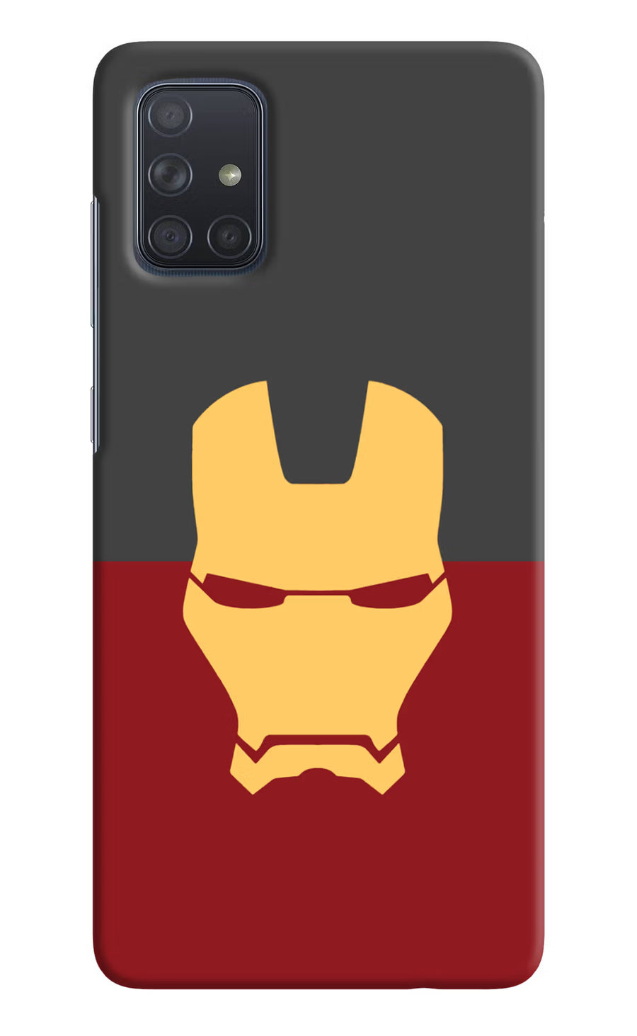 Ironman Samsung A71 Back Cover, Hard case