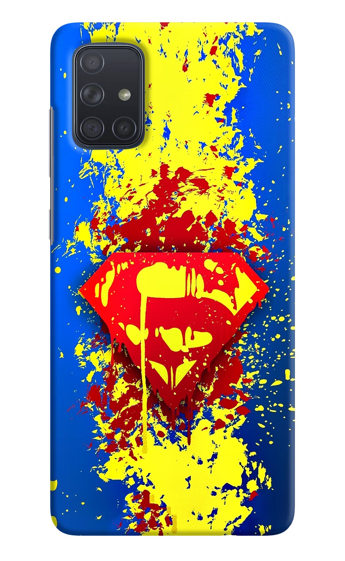 Superman logo Samsung A71 Hard Case Back Cover by Casekaro