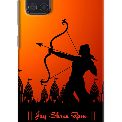 Lord Ram - 4 Samsung A71 Hard Case Back Cover by Casekaro