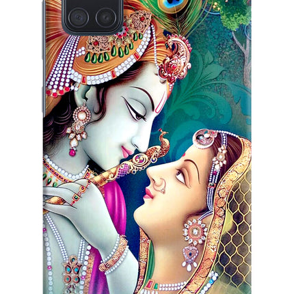 Lord Radha Krishna Samsung A71 Hard Case Back Cover by Casekaro