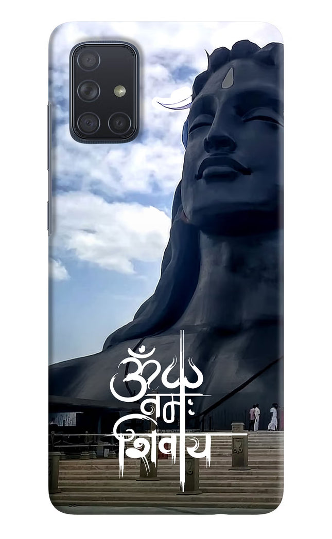 Om Namah Shivay Samsung A71 Hard Case Back Cover by Casekaro