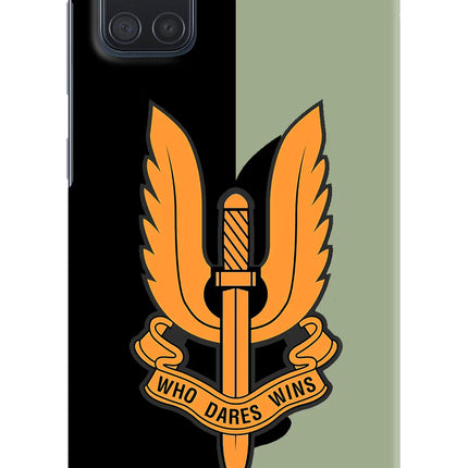 Balidan Logo Samsung A71 Hard Case Back Cover by Casekaro