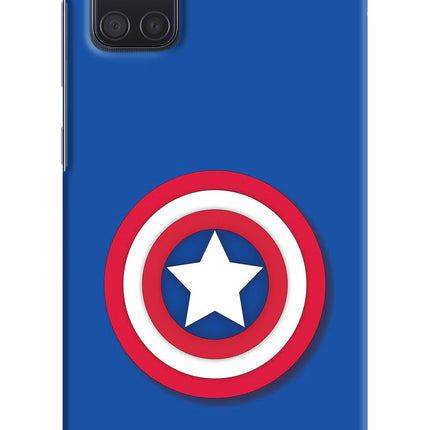 Shield Samsung A71 Hard Case Back Cover by Casekaro