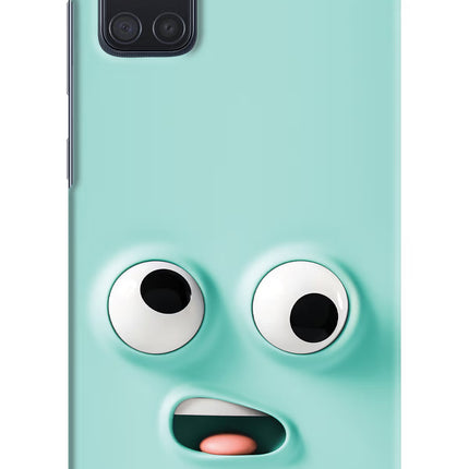 Funny Cartoon Samsung A71 Hard Case Back Cover by Casekaro