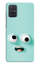 Funny Cartoon Samsung A71 Hard Case Back Cover by Casekaro
