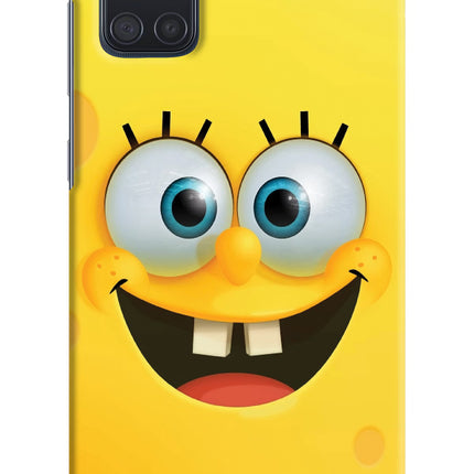 Sponge 1 Samsung A71 Hard Case Back Cover by Casekaro