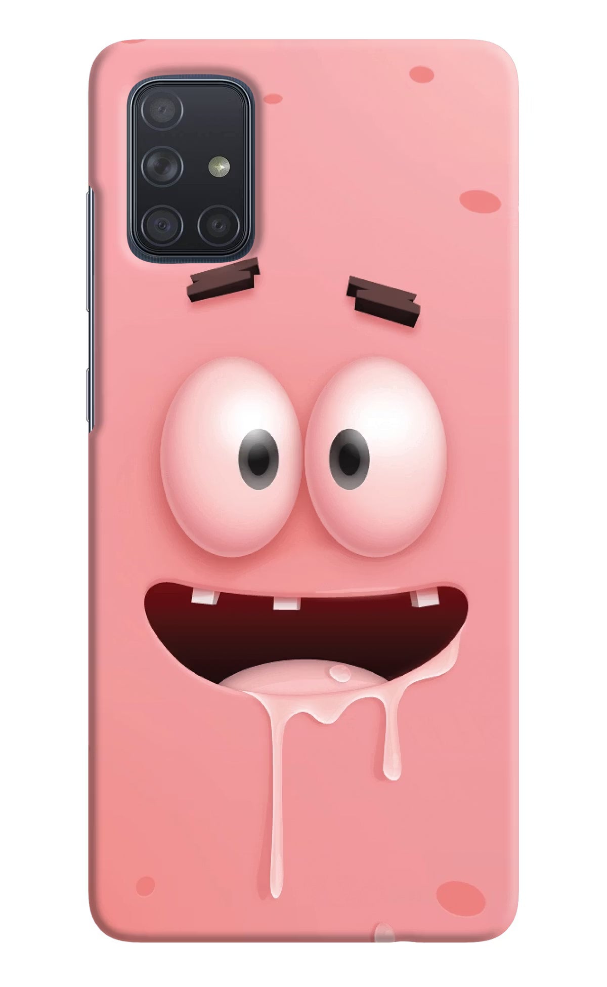 Sponge 2 Samsung A71 Hard Case Back Cover by Casekaro
