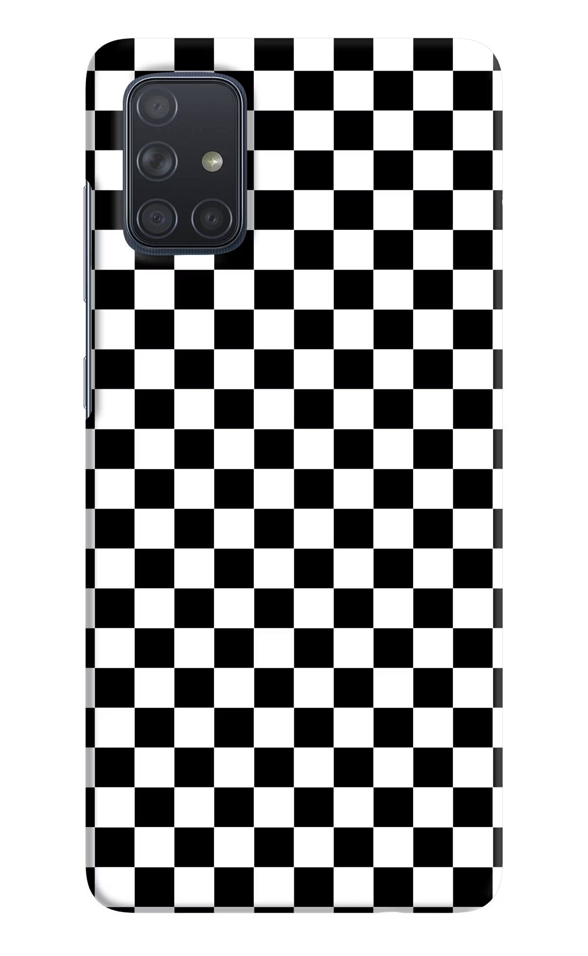 Chess Board Samsung A71 Hard Case Back Cover by Casekaro