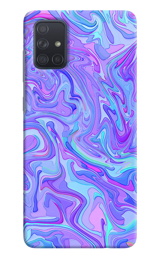 Glitter Samsung A71 Hard Case Back Cover by Casekaro