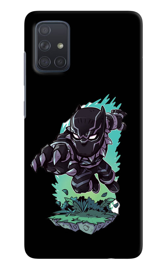 Black Panther Samsung A71 Hard Case Back Cover by Casekaro