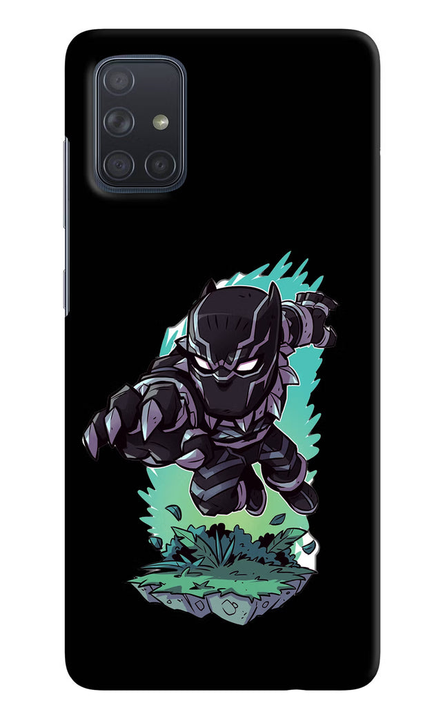 Black Panther Samsung A71 Hard Case Back Cover by Casekaro