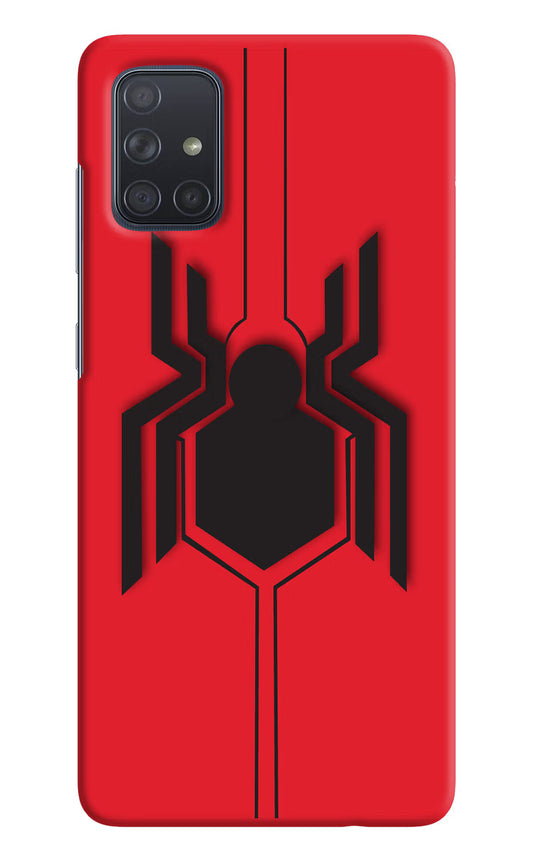 Spider Samsung A71 Hard Case Back Cover by Casekaro