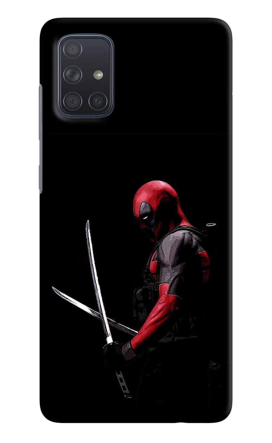 Deadpool Samsung A71 Back Cover, Hard case