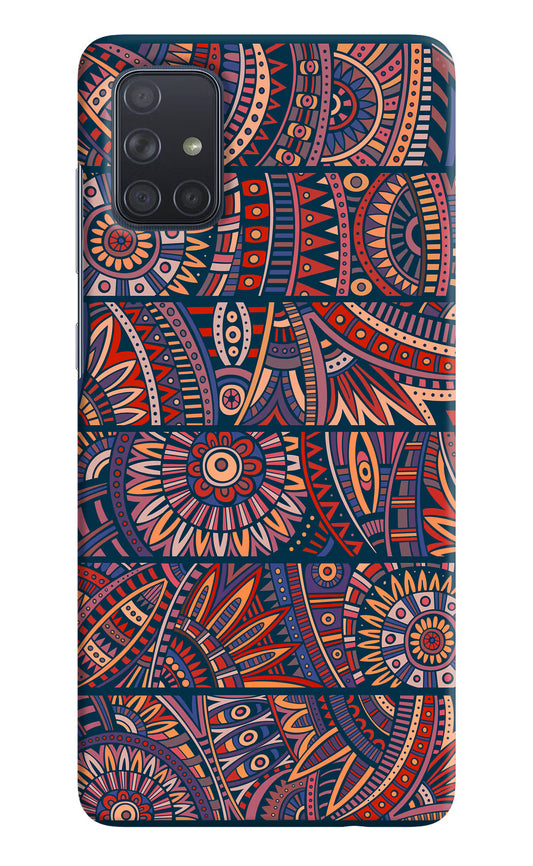 African Culture Design Samsung A71 Hard Case Back Cover by Casekaro