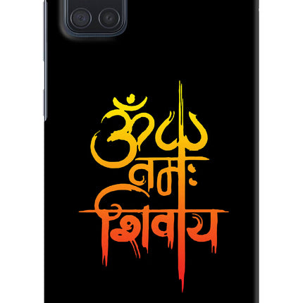 Om Namah Shivay Samsung A71 Hard Case Back Cover by Casekaro