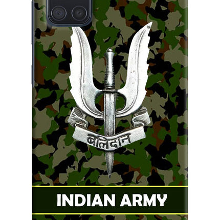 Balidan Indian Logo Samsung A71 Hard Case Back Cover by Casekaro