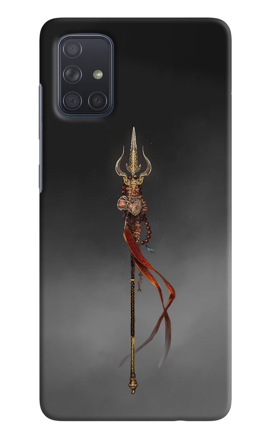 Shiv Trishul Samsung A71 Hard Case Back Cover by Casekaro