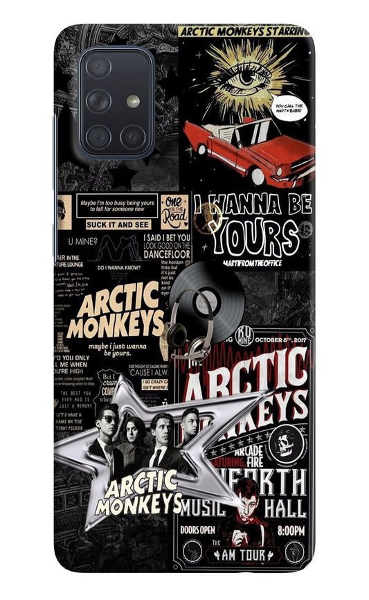 Arctic Monkeys Samsung A71 Hard Case Back Cover by Casekaro
