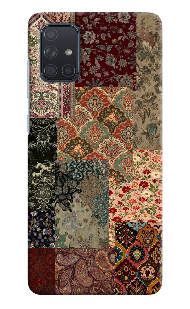 Desi Print Samsung A71 Hard Case Back Cover by Casekaro