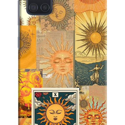 Sun Samsung A71 Hard Case Back Cover by Casekaro