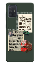 The Smiths Samsung A71 Hard Case Back Cover by Casekaro