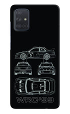 WRC'99 Samsung A71 Hard Case Back Cover by Casekaro