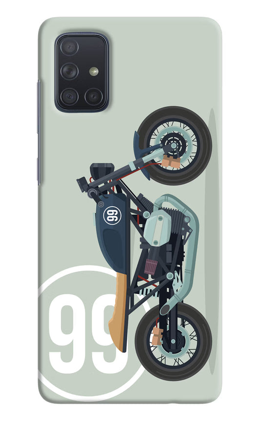 Classic Cafe Racer 99 Samsung A71 Hard Case Back Cover by Casekaro