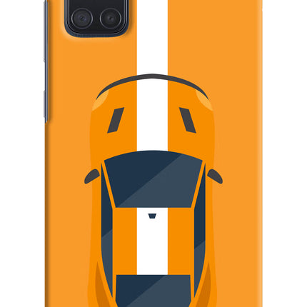 Highway Pursuit Samsung A71 Hard Case Back Cover by Casekaro