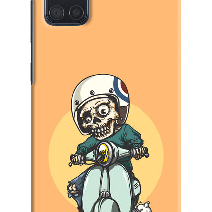 Undead Biker Samsung A71 Hard Case Back Cover by Casekaro