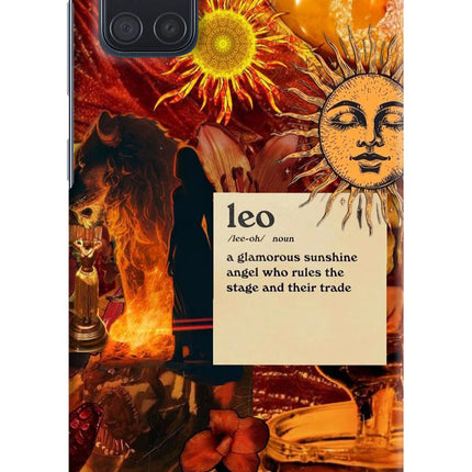 Leo Zodiac Samsung A71 Hard Case Back Cover by Casekaro