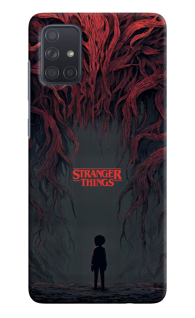 Ordinary Things Dark Side Samsung A71 Hard Case Back Cover by Casekaro