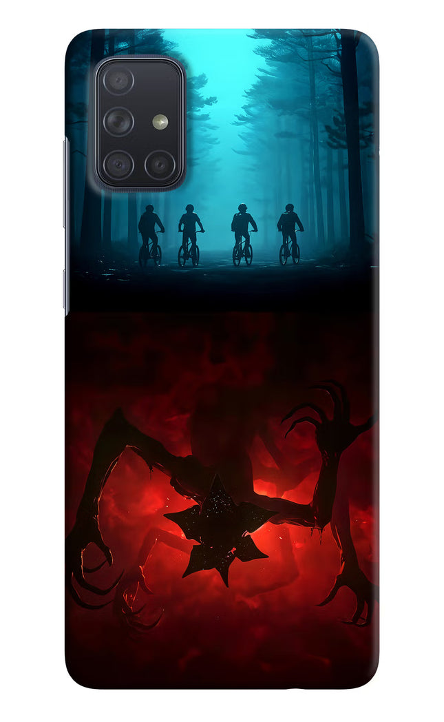 Ordinary Things Downside Up Samsung A71 Hard Case Back Cover by Casekaro