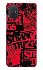 Ordinary Things Samsung A71 Hard Case Back Cover by Casekaro