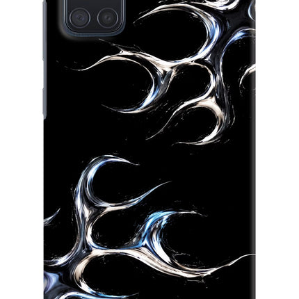 Chrome Tribal Samsung A71 Hard Case Back Cover by Casekaro