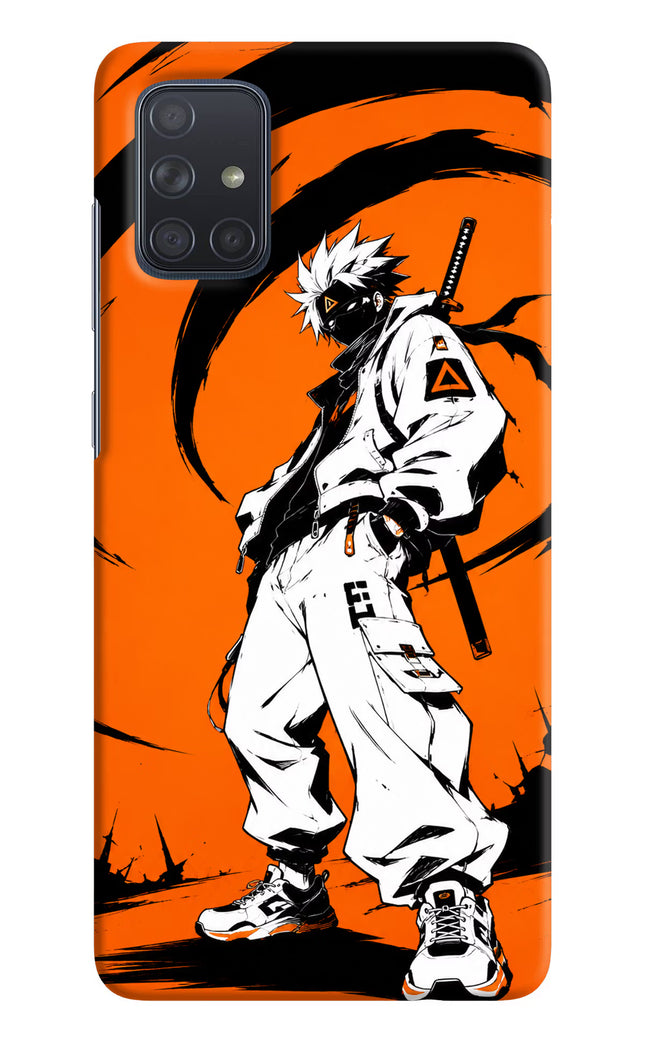 Street Samurai  Samsung A71 Hard Case Back Cover by Casekaro