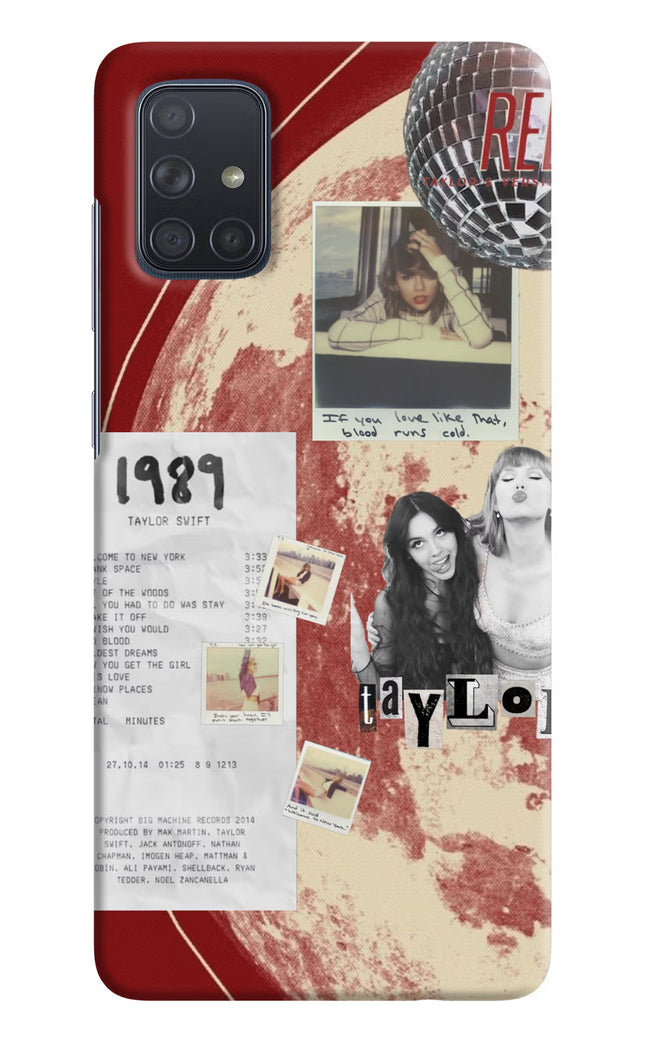 Taylor Swift Samsung A71 Hard Case Back Cover by Casekaro