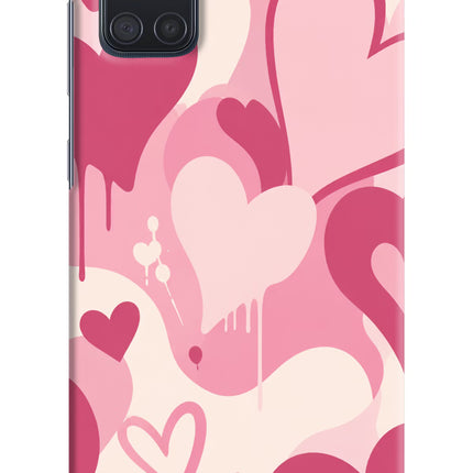 Hearty case Samsung A71 Hard Case Back Cover by Casekaro