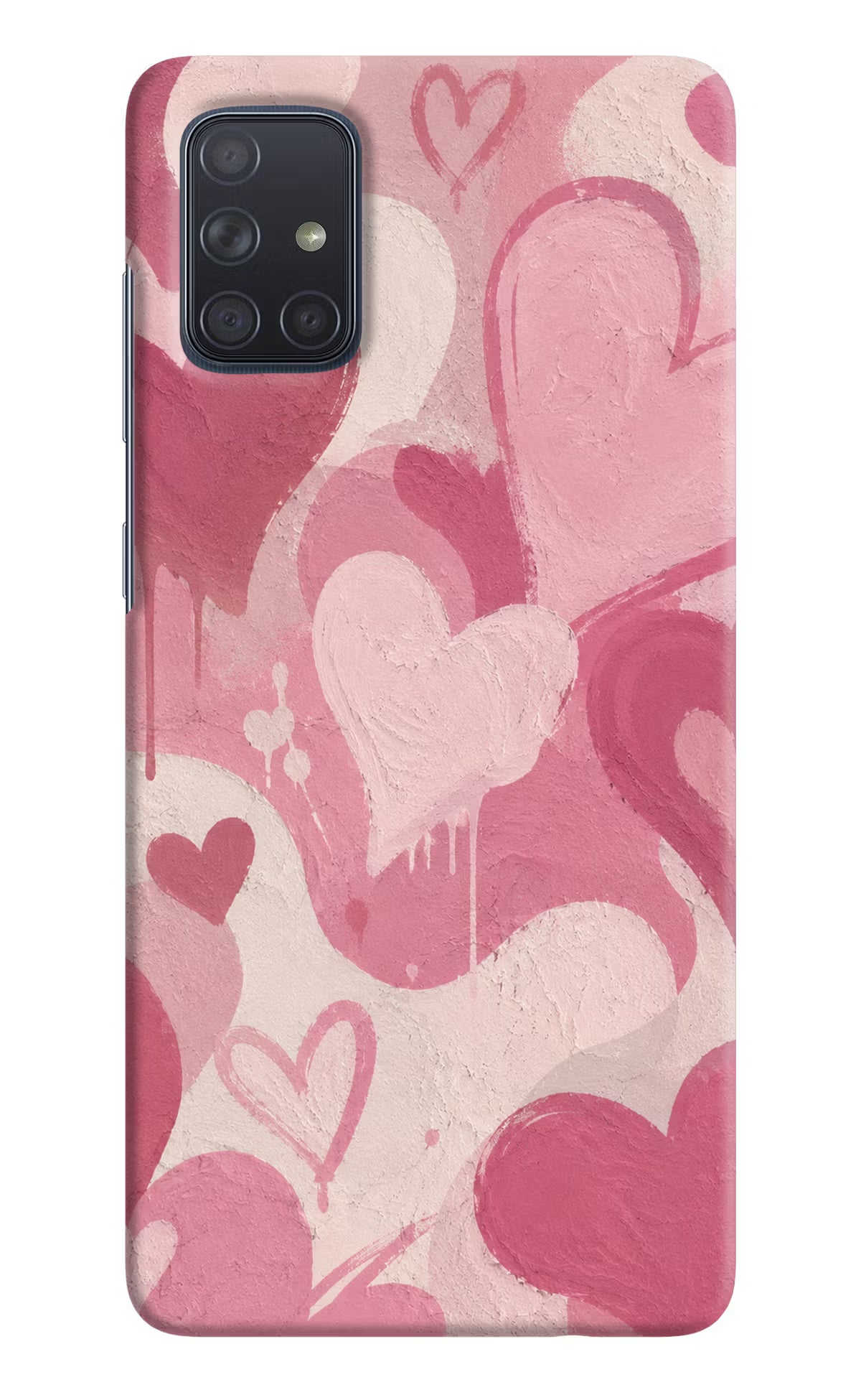 Hearty case Samsung A71 Back Cover