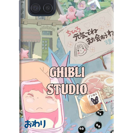 Studio Ghibli Samsung A71 Hard Case Back Cover by Casekaro