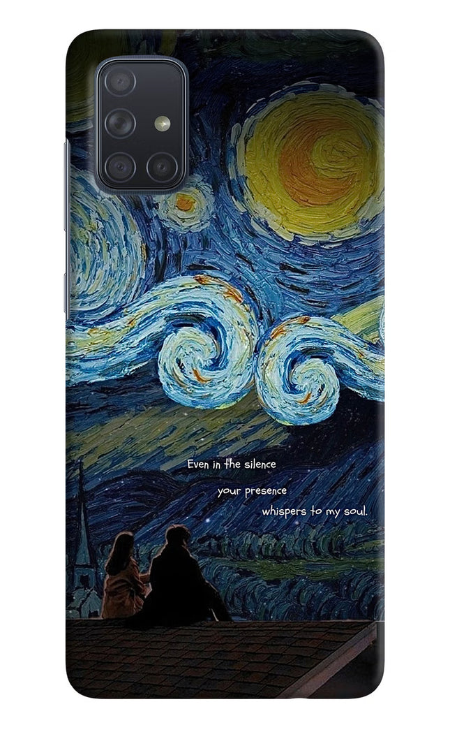 Softcore Samsung A71 Hard Case Back Cover by Casekaro