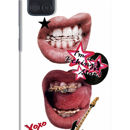 Rockstar Samsung A71 Hard Case Back Cover by Casekaro