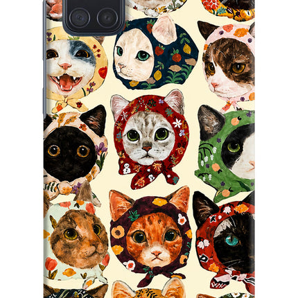 Cool Cat Samsung A71 Hard Case Back Cover by Casekaro