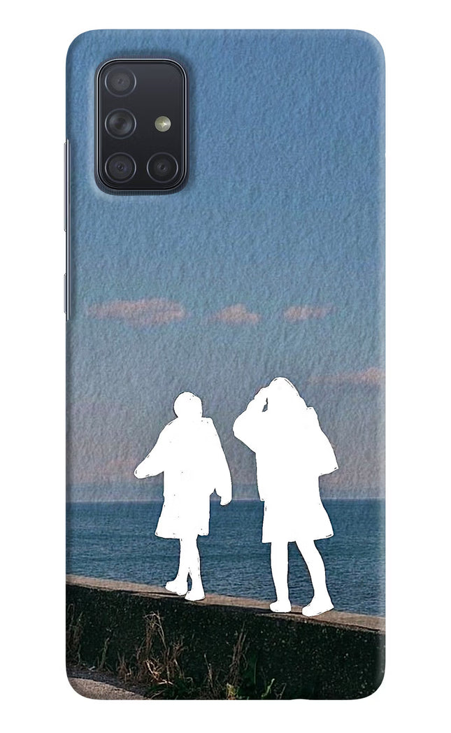 Coastal Dream Samsung A71 Hard Case Back Cover by Casekaro