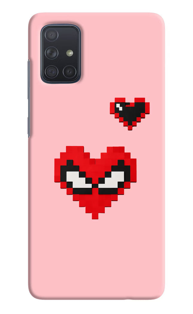 Gwen Heart Samsung A71 Hard Case Back Cover by Casekaro