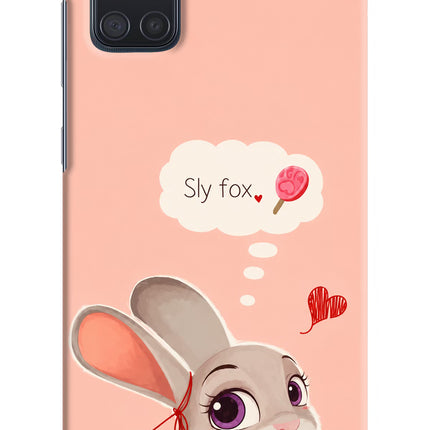 Judy Charm Samsung A71 Hard Case Back Cover by Casekaro